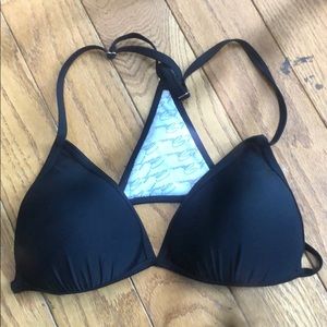 Black Padded Bikini Top